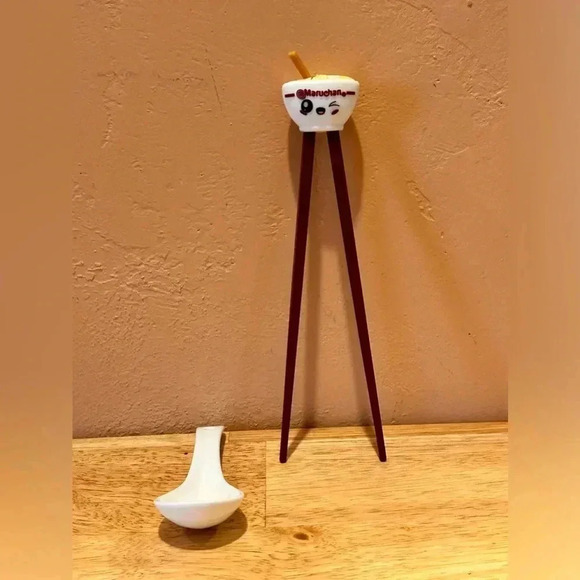 Maruchan Ramen Noodle Bundle With Ceramic Noodle Dish Chopsticks And Spoon - Picture 8 of 14